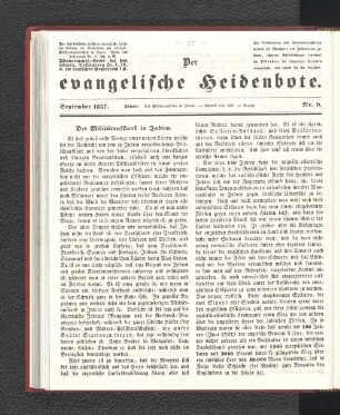 September 1857. Nr. 9