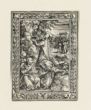 Christus am Ölberg, Blatt 13 der Folge "Passion Christi"