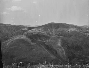 Berglandschaft : Die bergige Landschaft Ruandas