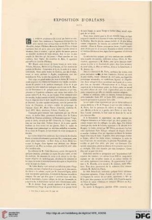 2: Exposition d'Orléans, [1]