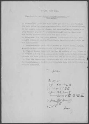 Schweindorf mit Neresheim und Diaspora: Pfarrbericht 1940