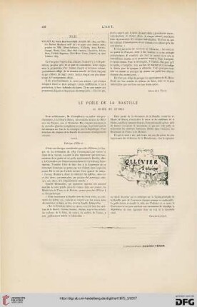 La poêle de la Bastille