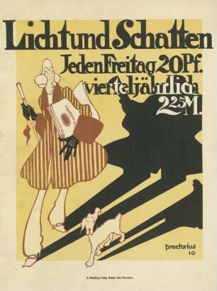 Licht und Schatten jeden Freitag 20 Pf
