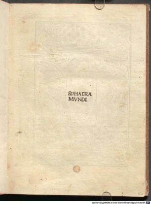 Sphaera mundi