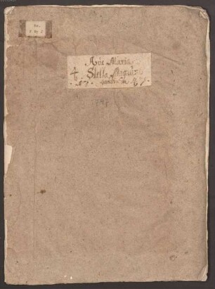 Hymnus Ave maris stella - Dombibliothek Freising Alto MS Z 00139