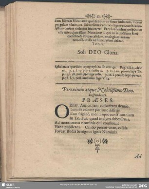 Sphalmata quadam typographica sic corrige