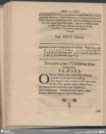 Sphalmata quadam typographica sic corrige