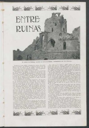 Entre ruinas