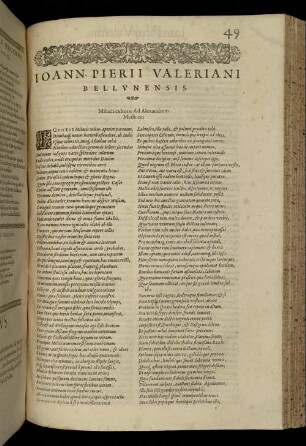 Ioann. Pierii Valeriani Bellunensis.