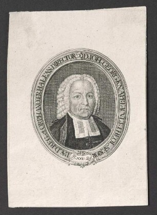 Porträt Johann Georg Knapp (1705-1771)