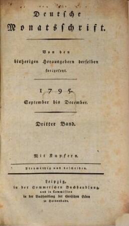 Deutsche Monatsschrift. 1795,3