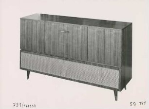 Grundig Stereo-Konzertschrank "SO 191" von Heinz R. Hübner