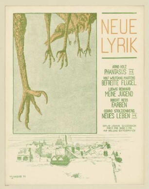 Neue Lyrik Berlin Johann Sassenbach