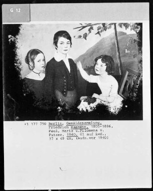 Paul, Maria und Filomena von Putzer