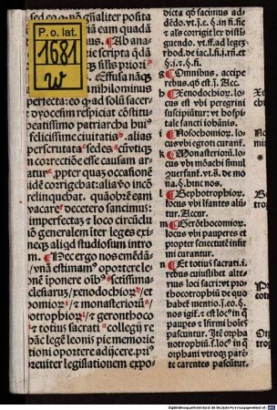 Carminum Lyricorum Liber : Materia Libri