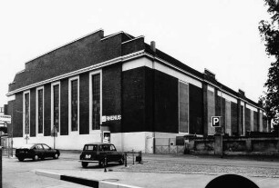 ehemalige Zeppelinhalle; Darmstadt, Landwehrstraße 52, Landwehrstraße 50, Landwehrstraße 48B, Landwehrstraße