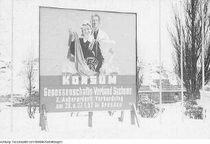 Dresden. Konsumgenossenschaft, X. Verbandstag, 27. Januar 1952