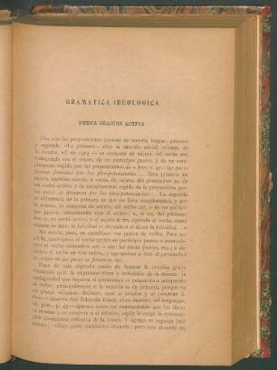 Gramática ideológica : Nueva oración activa
