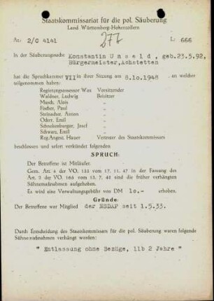Unseld, Konstantin
