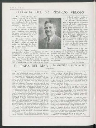 El papa del mar - (novela) de Vicente Blasco Ibañez
