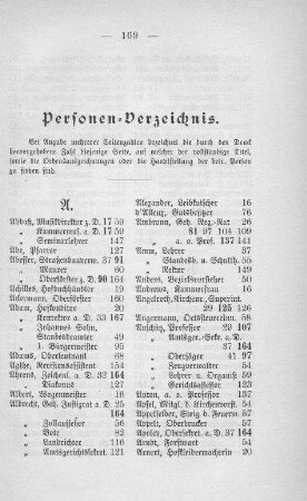 Personenverzeichnis