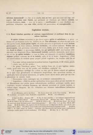Capitulum sextum