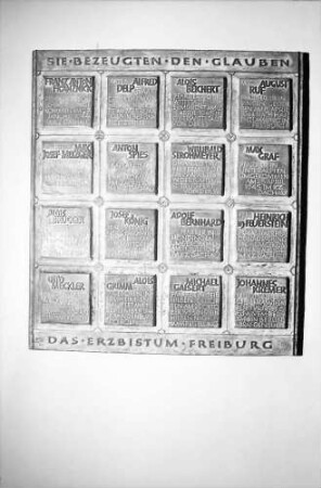 St. Peter; Lindenberg: Bischofstafel