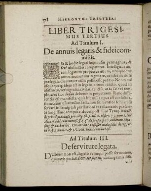 Liber Trigesimus Tertius. - Liber Trigesimus Nonus.