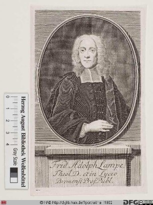 Bildnis Friedrich Adolph Lampe