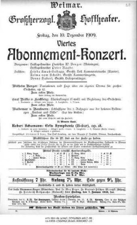 Abonnement=Konzert