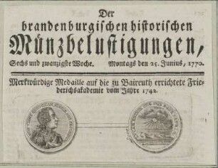 Bildnis des Markgrafen Friedrich von Brandenburg-Bayreuth