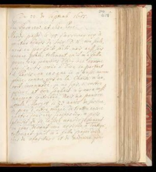 Du 22. de Septemb. 1685.
