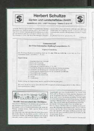 Genossenschaft der Fritz-Schumacher-Siedlung Langenhorn e.G.