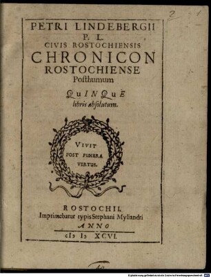 Chronicon Rostochiense