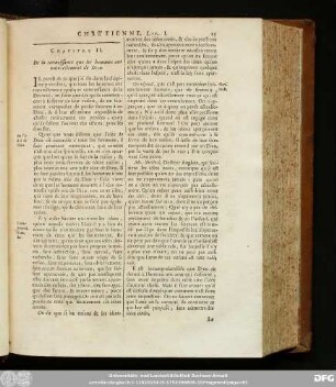 Chapitre II. De la connoissance que les hommes ont naturellement de Dieu.