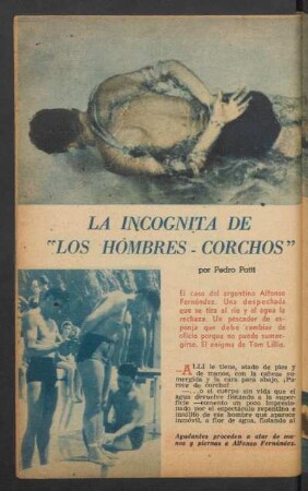 La incognita de "los hombres-corchos"