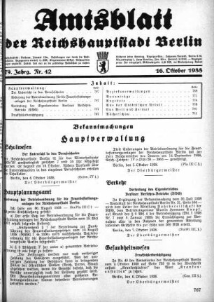 1938,42: Nr. 42, 16. Oktober 1938