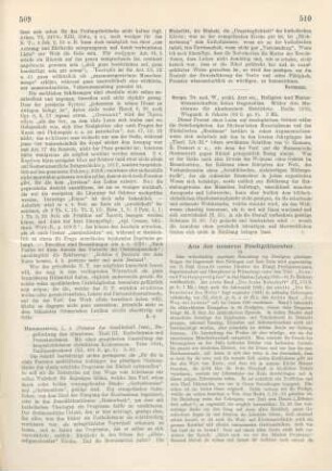 509-510 [Rezension] Hammerstein, Ludwig von, Katholizismus und Protestantismus