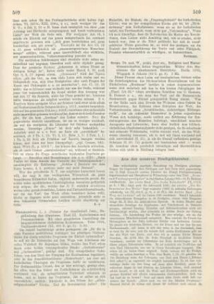 509-510 [Rezension] Hammerstein, Ludwig von, Katholizismus und Protestantismus