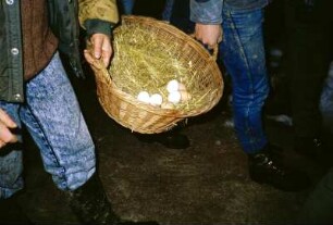 Korb mit Eern