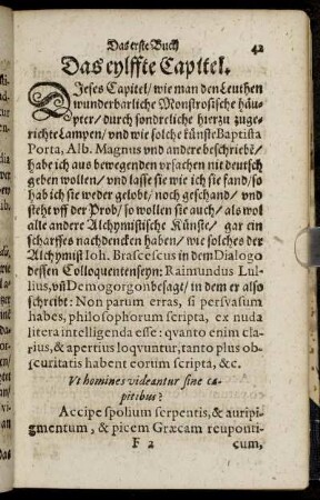 Das eylffte Capitel. - Das 20. Capitel.