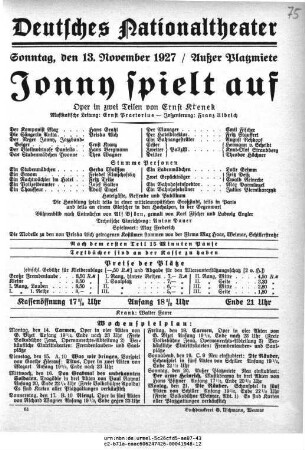 Jonny spielt auf