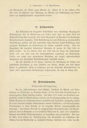 11. Leichenwesen