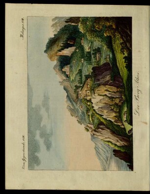 Ansicht des Berges Athos.