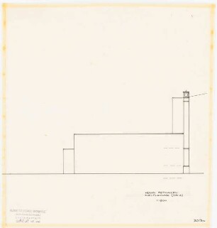 Evangelisches Diakonissenkrankenhaus Bethanien, Berlin-Kreuzberg Umbau. Hauptgebäude: Zielplanung 1:200