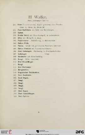 Waffen (Nr. 297-323)