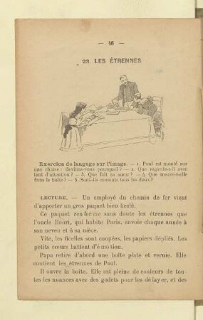 23. Les étrennes