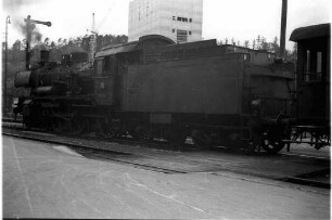 Bahnhof Sigmaringen, Baureihe 38.10-40, preußisch P 8 (meistgebaute Dampflok Europas)