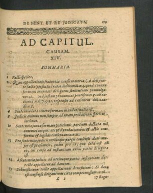 Ad Capitul. Causam. XIV.