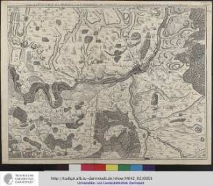 Partie de L'Electorat De Mayence et du Landgraviat De Darmstat Par et Chez le Sr. Le Rouge Ingr. Geographe du Roy. rue des Augustins A Paris 1745